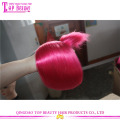 Quality cheap wholesale color fuchsia europe human hair flat tip extensions